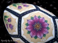 Victorian Garden Ukrainian Easter Egg Pysanky By So Jeo : pysanky pysanka ukrainian easter egg batik art sojeo florals flowers birds stars trees vines blooms buds bluebird owl art sojeo so jeo eggshell egg shell blown decoration ivy garden rainbow rosie posy nightshad victorian trees etched brown chicken eggs turkey
